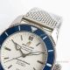 G Factory Swiss Breitling Superocean Heritage II 42 GF Cal.B20 Fake Watch Blue Ceramic Mesh Strap (3)_th.jpg